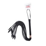 Punishment Rose Gold Braided 9 Tail Flogger